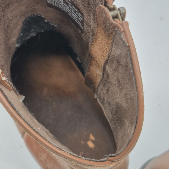 Ariat Darlin Leather Western Full Grain Womens Boot Brown Tan US 11B - Picture 12 of 13